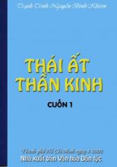 THÁI ẤT THẦN KINH - CUỐN 1