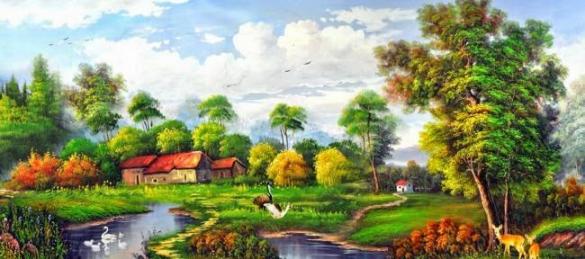 Treo tranh kỵ mệnh, lưu ý "đỏ" về phong thủy