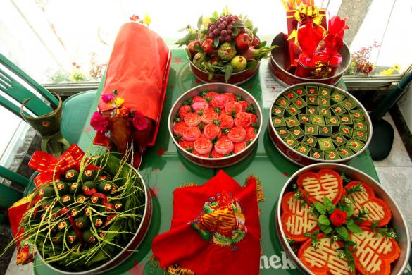 Hiểu ý nghĩa của lễ vật trong tráp ăn hỏi